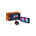 GIGABYTE AORUS WATERFORCE X II 240 AIO Liquid CPU Cooler - 2x120mm ARGB Fans, full-color LCD, DAISY-CHAIN, Intel LGA 1851 and AMD AM5 Compatible