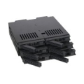 Icy Dock MB326SP-B disk array 0 TB Rack (1U) Black