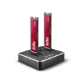 Axagon ADSA-M2C storage drive docking station USB 3.2 Gen 2 (3.1 Gen 2) Type-C