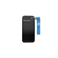 Verbatim Pocket SSD USB 3.2 Gen 2 1TB Black/Blue