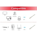 Equip Cat.6A Platinum S/FTP Patch Cable, Grey, 5.0m, 5pcs/set
