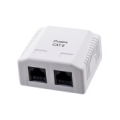 Lanberg OU6-0002-W outlet box RJ-45 White