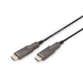 Digitus 4K - HDMI AOC Hybrid Fiber Optic Cable with 30m removable plug