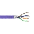 Installation cable DIGITUS category 6 F/UTP Dca AWG23/1 LSOH, 305m, purple, spool