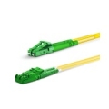 Equip E2000/APC to LC/APC Fiber Cable, SM, Duplex, 7.0m