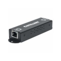Intellinet Gigabit High-Power PoE+ Extender Repeater, IEEE 802.3at/af Power over Ethernet (PoE+/PoE), metal