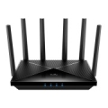 Cudy WR11000 wireless router 2.5 Gigabit Ethernet Tri-band (2.4 GHz / 5 GHz / 6 GHz) Black