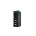LevelOne Hilbert 6-Port Industrial Gigabit Smart Lite Switch, 4x RJ45, 2x SFP