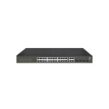 LevelOne Hilbert 28-Port Gigabit Smart Lite Switch, 24 x Gigabit RJ45, 4 x Gigabit SFP/RJ45 Combo
