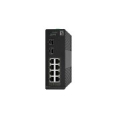 LevelOne Hilbert 10-Port Industrial Gigabit PoE Smart Lite Switch, 2 x SFP, 8 PoE Outputs, 802.3at/af PoE