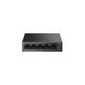 TP-Link LiteWave LS105P Unmanaged Fast Ethernet (10/100) Power over Ethernet (PoE) Black