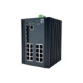 LevelOne 20-Port L2 Plus Managed Gigabit Industrial Switch, 16x 1GbE RJ45, 4x 1/2.5GbE SFP, DIN-Rail, -40°C to 80°C