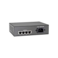 LevelOne 5-Port Fast Ethernet PoE Switch, 802.3at/af PoE, 4 PoE Outputs, 65W