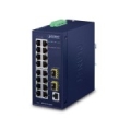PLANET IGS-4215-16T2S network switch Managed L2/L4 Gigabit Ethernet (10/100/1000) Blue