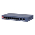 Dahua Technology CS4010-8ET2GT-60 network switch Managed L2 Gigabit Ethernet (10/100/1000) Power over Ethernet (PoE) Blue