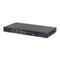 Dahua Technology PoE S3218-16ET-135 network switch Unmanaged L2 Gigabit Ethernet (10/100/1000) Power over Ethernet (PoE) 1U Black