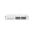 Aruba Instant On 1430 16G Class4 PoE 124W Unmanaged L2 Gigabit Ethernet (10/100/1000) Power over Ethernet (PoE) 1U White