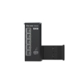 Teltonika NETWORKS TSF010 Flat Ethernet Switch Unmanaged Fast Ethernet (10/100) DIN rail Black