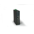 LevelOne 5-Port Fast Ethernet Industrial Switch, -40°C to 75°C