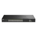 D-Link 28-Port Gigabit Stackable PoE+ Smart Managed Switch with 4 x 10G SFP+ Ports