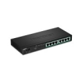 Trendnet TPE-TG84 network switch Unmanaged Gigabit Ethernet (10/100/1000) Power over Ethernet (PoE) Black