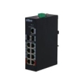 Dahua Technology PFS3211-8GT-120-V2 network switch Unmanaged Gigabit Ethernet (10/100/1000) Power over Ethernet (PoE) Desktop/Wall-Mounting Black