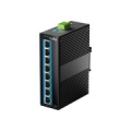 Cudy 8-Port 10/100M Industrial PoE Switch Unmanaged Fast Ethernet (10/100) Power over Ethernet (PoE) Black