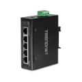 Trendnet TI-E50 network switch Unmanaged Fast Ethernet (10/100) Black