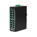 Trendnet TI-PG160 network switch Unmanaged Gigabit Ethernet (10/100/1000) Power over Ethernet (PoE) Black