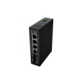 LANBERG ILGE-4P-2S-90 LIGHT INDUSTRIAL POE SWITCH 1XBT 3XAT 2XSFP DIN GIGABIT ETHERNET