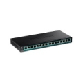 Trendnet TPE-TG161H network switch Gigabit Ethernet (10/100/1000) Power over Ethernet (PoE) Black