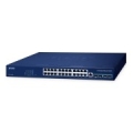 PLANET Layer 3 24-Port 10/100/1000T Managed L3 Gigabit Ethernet (10/100/1000) Power over Ethernet (PoE) Blue