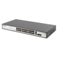 Digitus DN-95343 network switch Unmanaged Fast Ethernet (10/100) Power over Ethernet (PoE) 1U Black, Silver