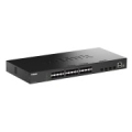 D-Link 28-Port Gigabit SFP Stackable Smart Managed Switch with 4 x 10G SFP+ Ports