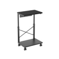 CPU Trolley Stand with NanoRS Shelf, 80kg max, Adjustable Height 550~850mm, RS430