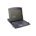 Digitus 17" LCD KVM Console, 8-Port VGA, US Keyboard