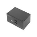 Digitus KVM Switch, 2 Port, Dual Display, 4K, HDMI®