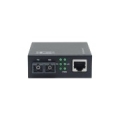 LevelOne Smart Gigabit RJ45-SC Media Converter, Single-Mode Fiber, 1310nm, 20km, Compatible with 19-inch rack-mountable chassis