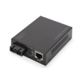 Digitus Gigabit PoE media converter, RJ45 / SC, SM, PSE