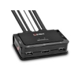 Lindy 2 Port HDMI 4K30, USB 2.0 and Audio Cable KVM Switch