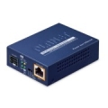 PLANET 1-Port 100/1000X SFP to network media converter Blue