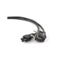 Gembird PC-186-ML12-1M power cable Black CEE7/7 C5 coupler