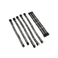 Kolink Core Adept Braided Cable Extension Kit - Black/Grey
