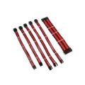Kolink Core Adept Braided Cable Extension Kit - Black/Red