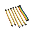 Kolink Core Adept Braided Cable Extension Kit - Rainbow