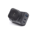 RealPower 450476 mobile device charger Power bank, Smartwatch, Tablet Black AC Wireless charging Fast charging Indoor