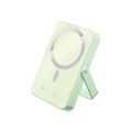 Verbatim Charge 'n' Go Magnetic Wireless Power Bank with stand - 10000 mAh Green