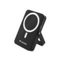 Verbatim Charge 'n' Go Magnetic Wireless Power Bank with stand - 10000 mAh Black