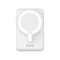 Savio BA-13 power bank 10000 mAh Wireless charging White