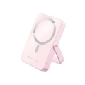 Verbatim Charge 'n' Go Magnetic Wireless Power Bank with stand - 10000 mAh Pink